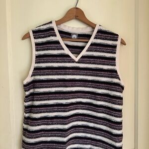 18 East Buri Boucle Knit Sweater Vest